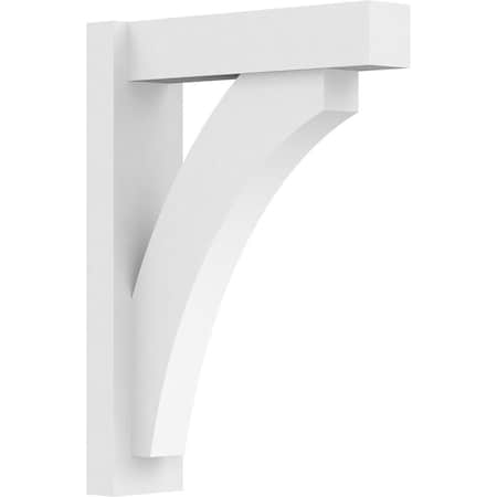 Ekena Millwork Thorton Architectural Grade PVC Outlooker with Block Ends, 5"W X 18"D X 24"H OUTP05X18X24THR05